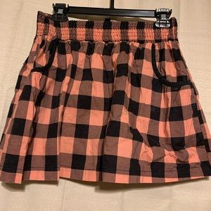 Forever 21 plaid skirt with pockets